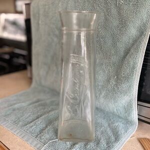 Vintage Cointreau Carafes Pitchers Mixing Jar Pour Glass 10 in